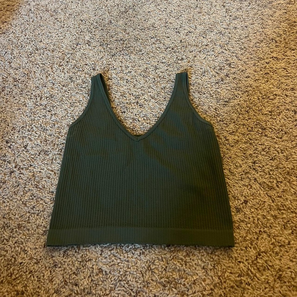 FREE PEOPLE Intimately FP Solid Rib Brami Crop Top